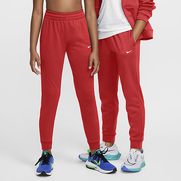 Red nike therma pants shop